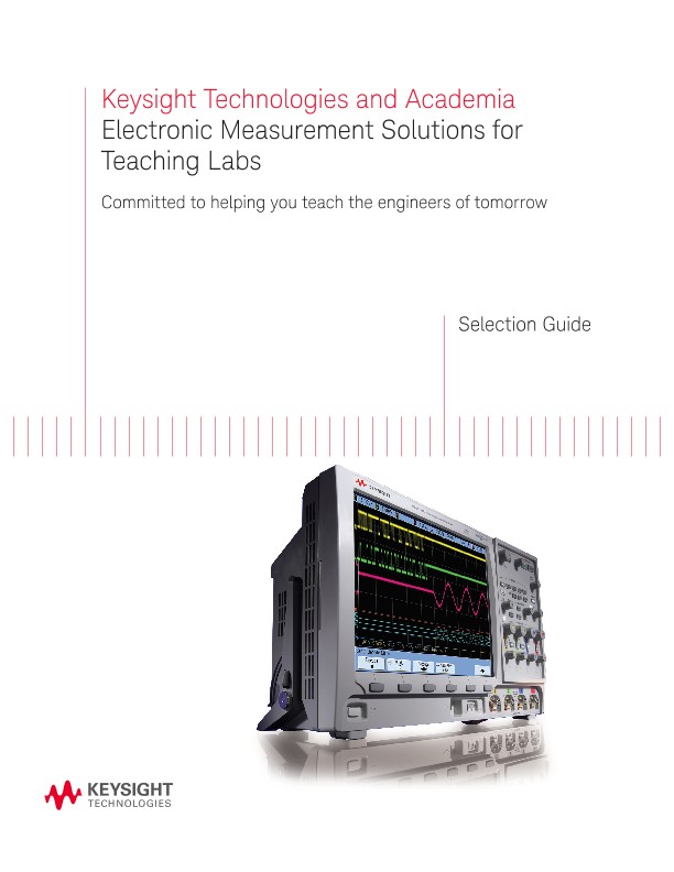 Keysight Electronic Measurement Solutions for Teaching Labs PDF Asset Page Keysight